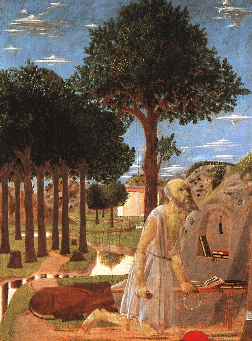 Piero della Francesca The Penance of St.Jerome Germany oil painting art